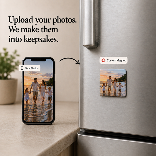 Custom Photo Magnet