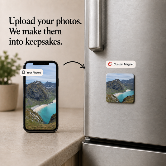 Custom Photo Magnet
